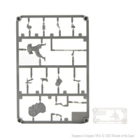 D&D Frameworks: Human Monk Male - Unpainted and Unassembled