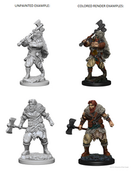 D&D Nolzur’s Marvelous Miniatures: Human Male Barbarian