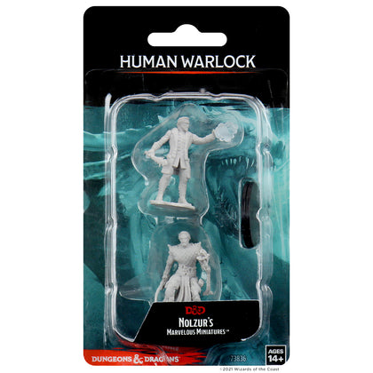 D&D Nolzur's Marvelous Miniatures - Male Human Warlock - 1