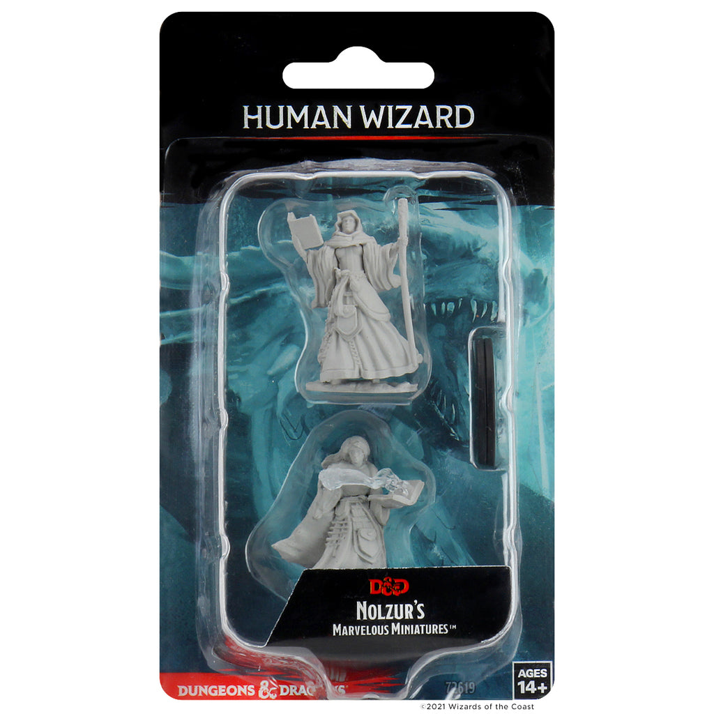 D&D Nolzur’s Marvelous Miniatures: Human Female Wizard