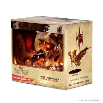 D&D Icons of the Realms: Tyranny of Dragons - Brass Dragon Premium Figure - 1