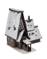 D&D Icons of the Realms: Icewind Dale: Rime of the Frostmaiden - The Lodge Papercraft Set