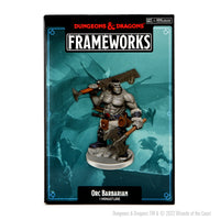 D&D Frameworks: Orc Barbarian Male - Unpainted and Unassembled