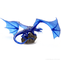 D&D Icons of the Realms Miniatures: Sapphire Dragon Premium Figure