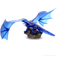 D&D Icons of the Realms Miniatures: Sapphire Dragon Premium Figure