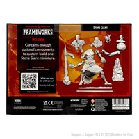 D&D Frameworks: Stone Giant - Unpainted and Unassembled