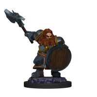 D&D Nolzur's Marvelous Miniatures - Male Dwarf Fighter