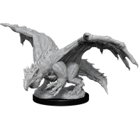 D&D Nolzur's Marvelous Miniatures - Green Dragon Wyrmling & Afflicted Elf