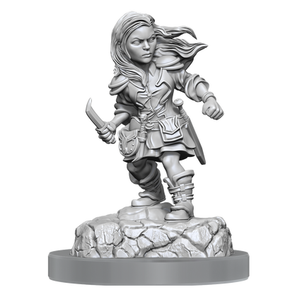 D&D Nolzur's Marvelous Miniatures: Halfling Rogue Female - 1