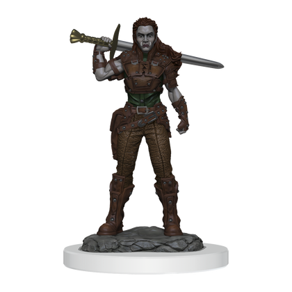 D&D Nolzur's Marvelous Miniatures: Orc Fighter Female - 2