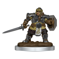 D&D Nolzur's Marvelous Miniatures: Dwarf Fighter Female