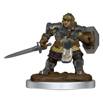 D&D Nolzur's Marvelous Miniatures: Dwarf Fighter Female - 2