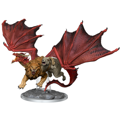 (DING & DENT) Dungeons & Dragons Nolzur's Marvelous Miniatures: Paint Night Kit #7 - Chimera - 2