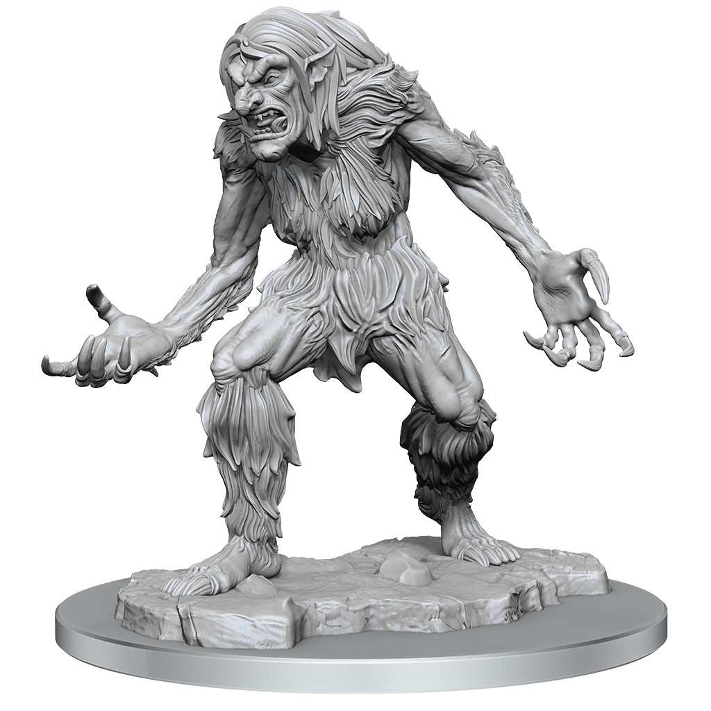 D&D Nolzur's Marvelous Miniatures: Ice Troll Female