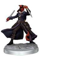 D&D Frameworks: Tiefling Rogue Female - Unpainted and Unassembled