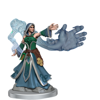 D&D Frameworks: Elf Wizard Female - Unpainted and Unassembled