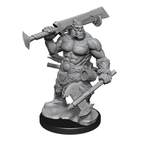 D&D Frameworks: Orc Barbarian Male - Unpainted and Unassembled