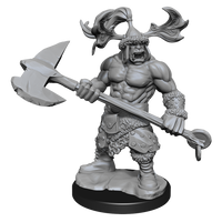 D&D Frameworks: Orc Barbarian Male - Unpainted and Unassembled