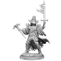 D&D Frameworks: Human Warlock Male - Unpainted and Unassembled