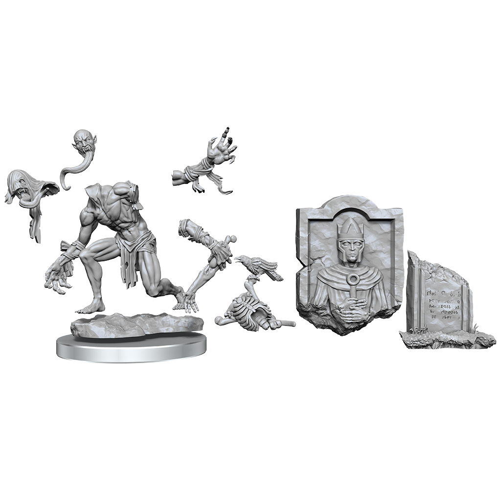 D&D Frameworks: Ghast & Ghoul - Unpainted and Unassembled