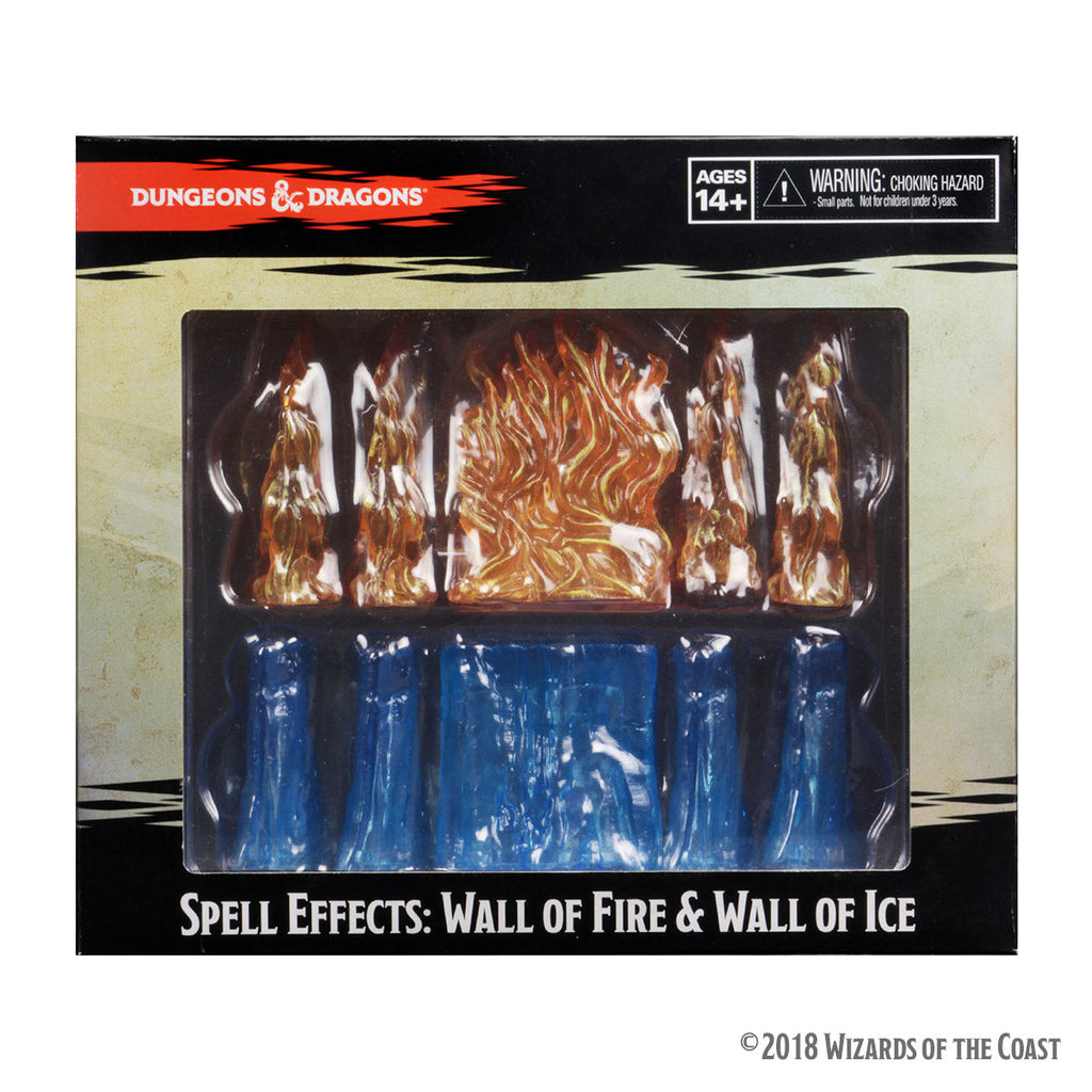 BACK - ORDER - Dungeons & Dragons - Spell Effects: Wall of Fire & Wall of Ice