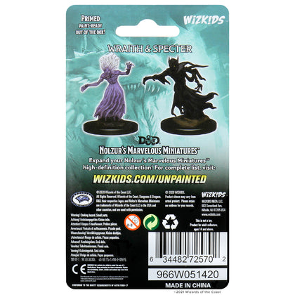 BACK-ORDER - D&D Nolzur’s Marvelous Miniatures: Wraith & Specter - 2