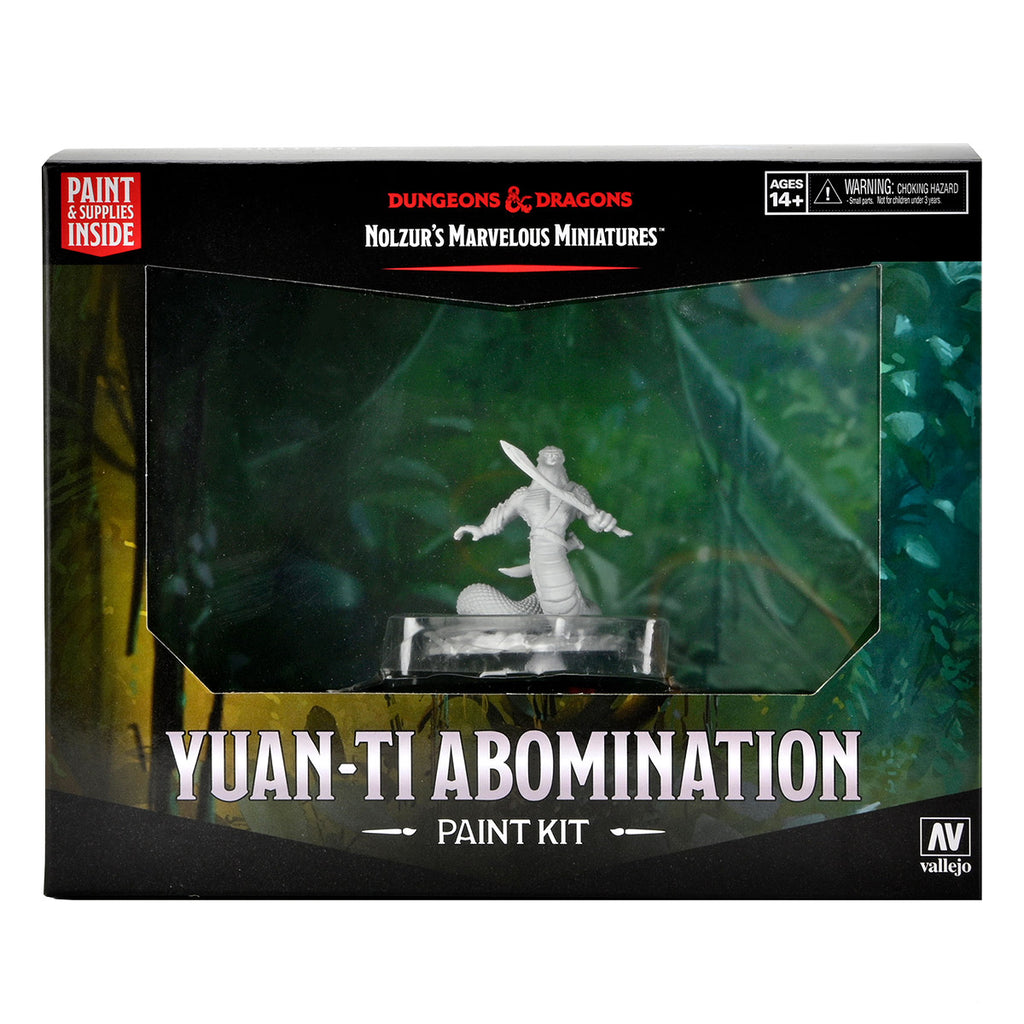 Dungeons & Dragons Nolzur's Marvelous Miniatures: Paint Kit- Yuan-ti Abomination